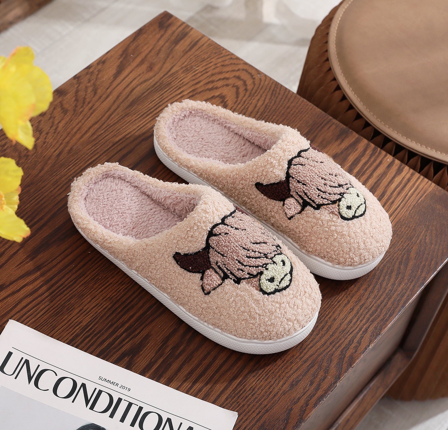 Cotton Slippers Women&