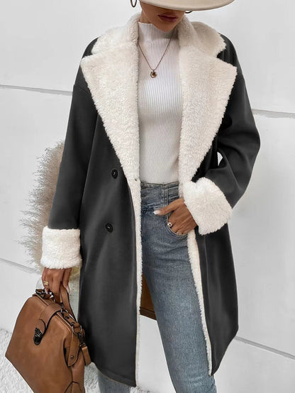 Leisure Commute Woolen Coat For Women Limorista