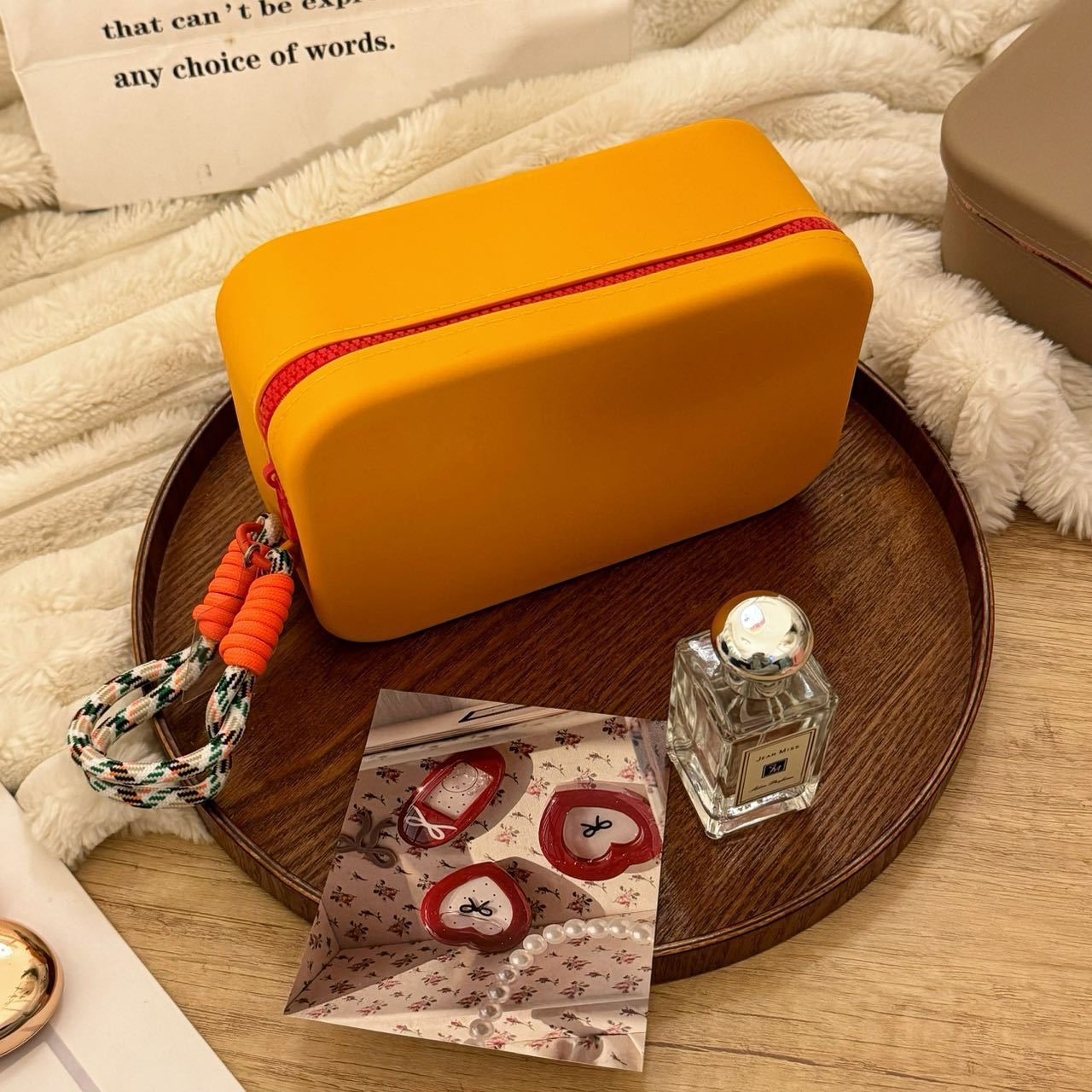Silicone Cosmetic Bag Large Capacity Portable Waterproof Limorista