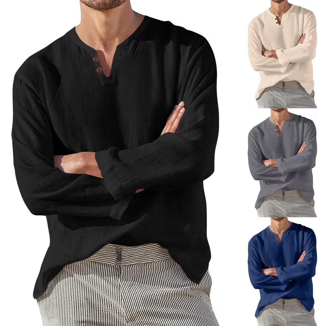 Cotton Linen Men&
