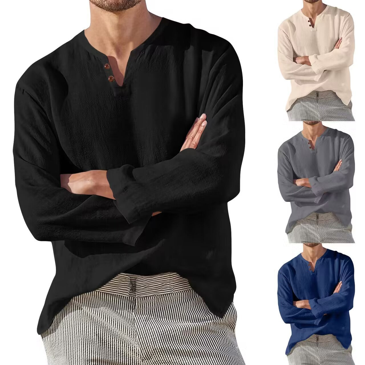 Cotton Linen Men&