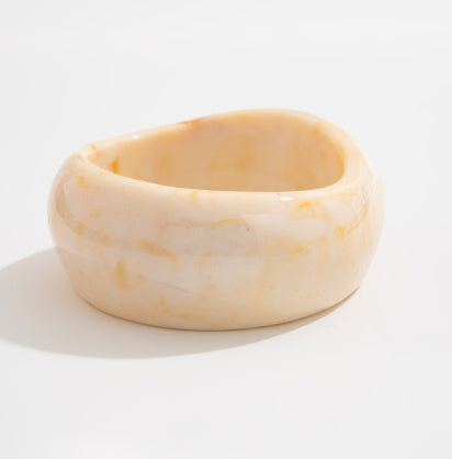 European And American Exaggerated Ins Style Translucent Color Wide Bracelet Limorista