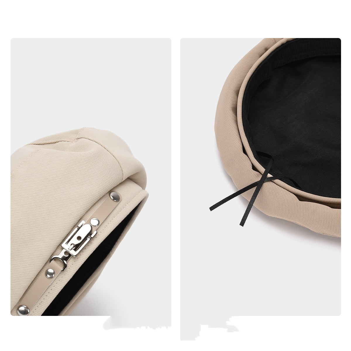 Black Design Sense Minority All-match Painter Cap Limorista