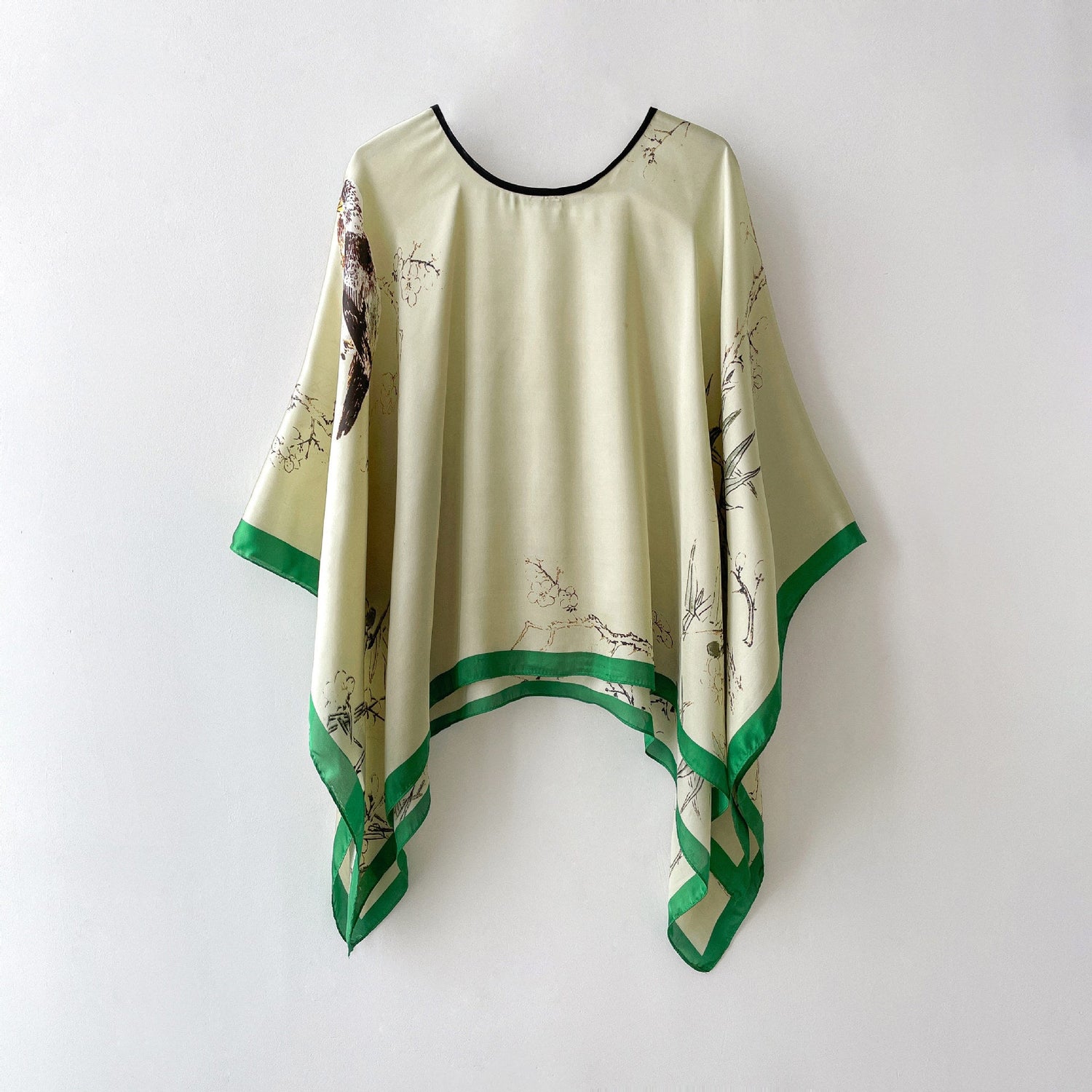 Silk Scarf Artificial Silk Sunscreen Scarf For Women Pullover Shawl Limorista