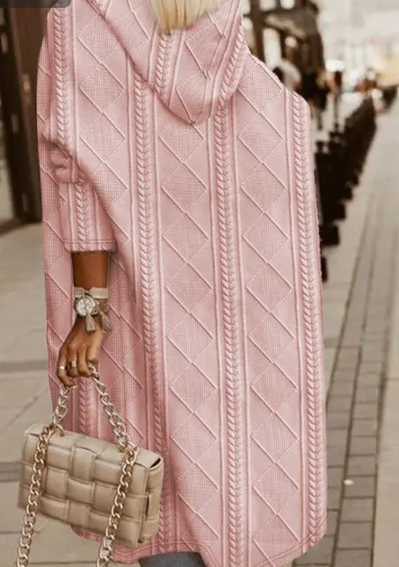 Fashion Solid Color Knitted Coat Limorista