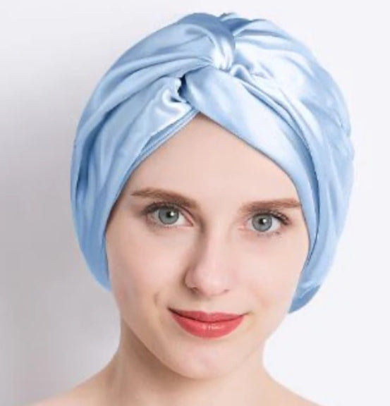Double Layer  Silk Silk Nightcap Without Any Mark Limorista