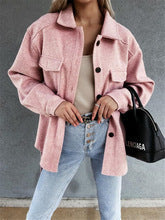 Fashionable Lace-up Small Fragrant Jacket With Pockets Limorista