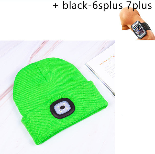 LED luminous knitted hat Limorista