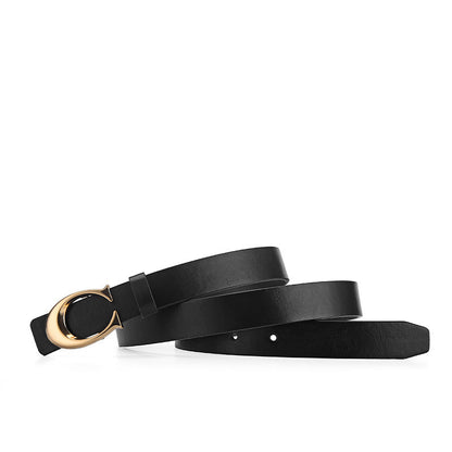 Fashionable Slim-fit Decorative All-match Women&