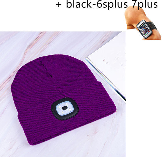 LED luminous knitted hat Limorista