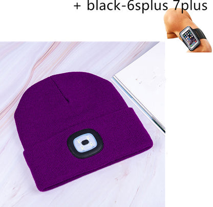 LED luminous knitted hat Limorista