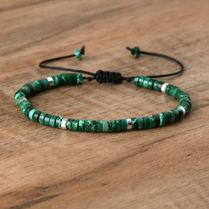 Spacer Beads Beaded Weave Bracelet Women&