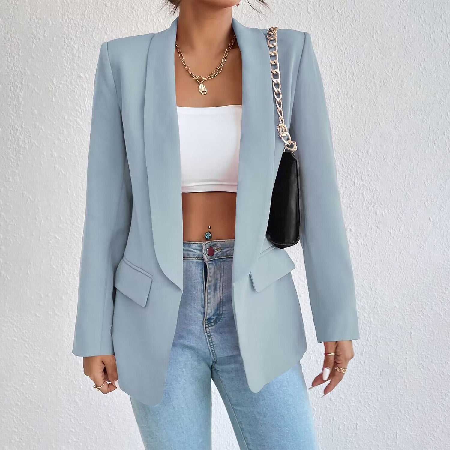 Winter Rose Fashion Suit Lapel Limorista