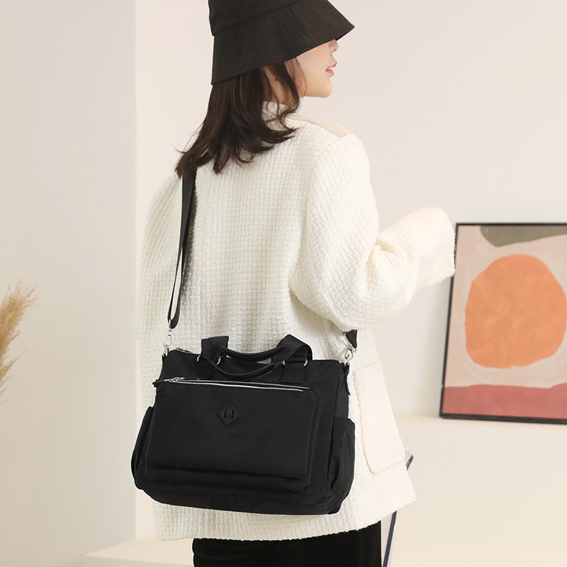 Fashion Trendy One-shoulder Bag Multi-layer Waterproof Nylon Women Limorista