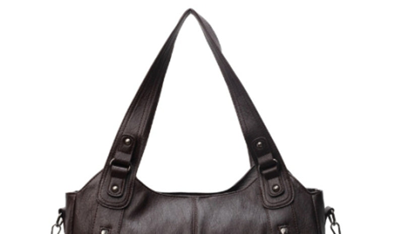Handbag European And American Retro Solid Color Simple Texture Limorista