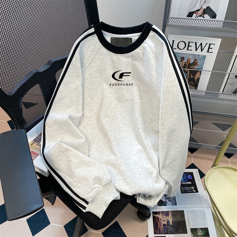 Fashion Brand Autumn And Winter Round Neck Long Sleeve Top Limorista