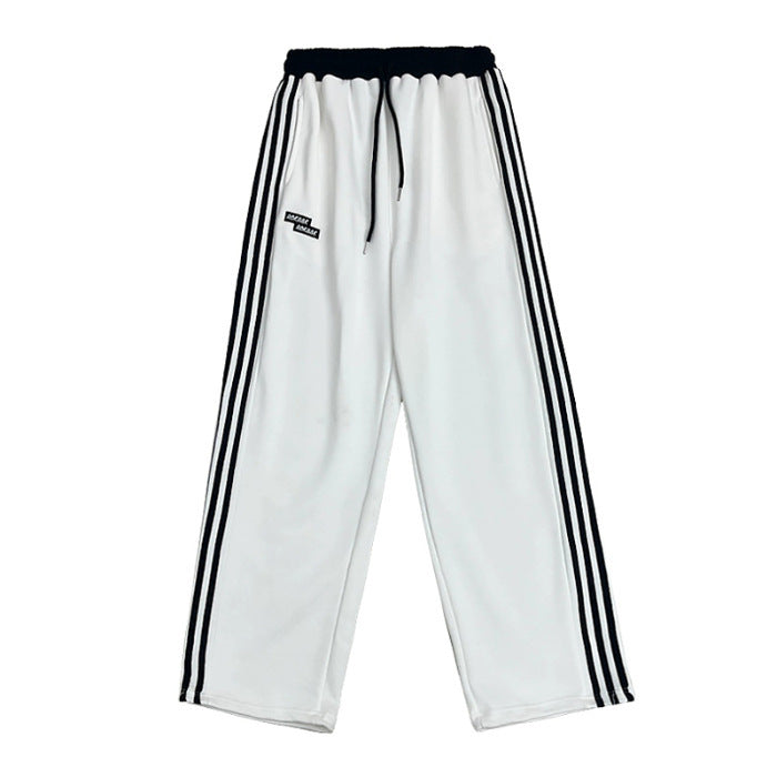 European And American Street Dance Fashion Brand Stitching Waist Pants Limorista