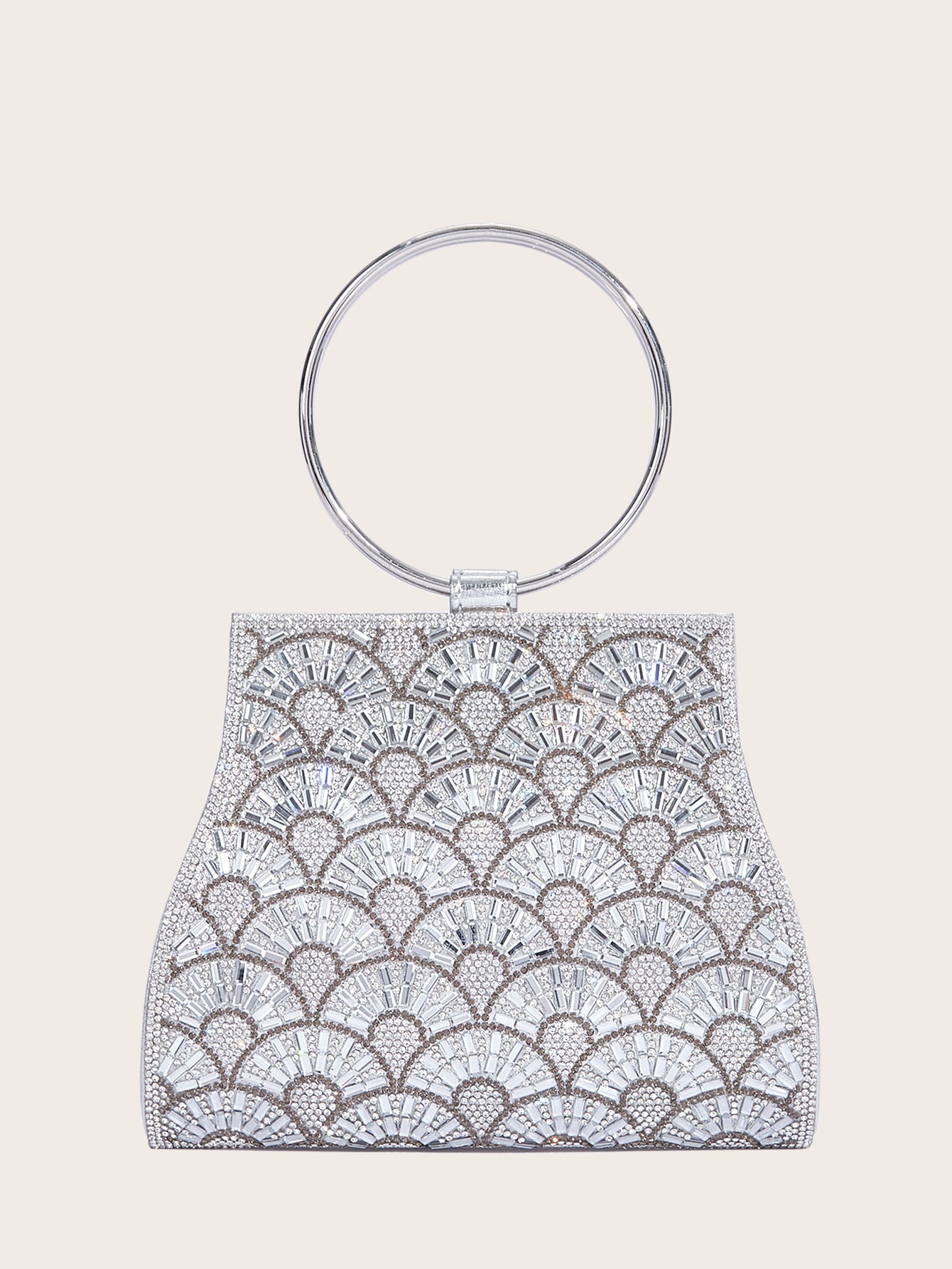 Dinner Bag Inlaid With Diamond PU European And American Chain Limorista