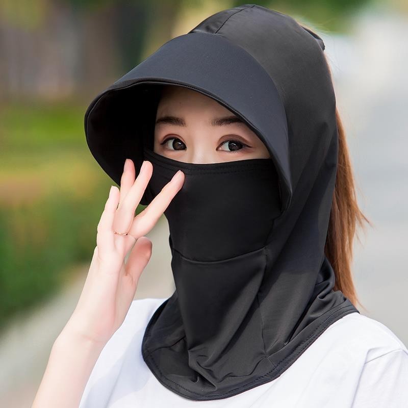 Outdoor Sun Hat Ice Silk Sun Protection Neck Protection Hat Limorista