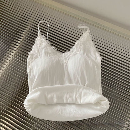 American Beauty Back Camisole Slim Fit Bottoming Top Limorista