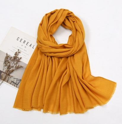 Long shawl beige scarf Limorista