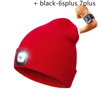 LED luminous knitted hat Limorista