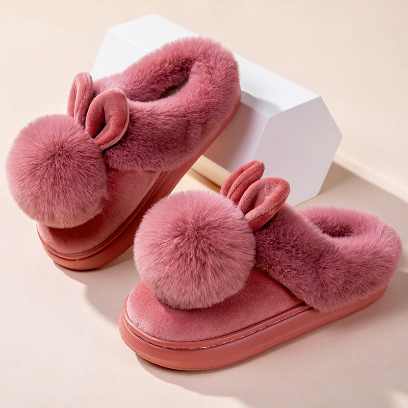 Cotton Slippers Full Heel Wrap Home Warm Ladies Limorista