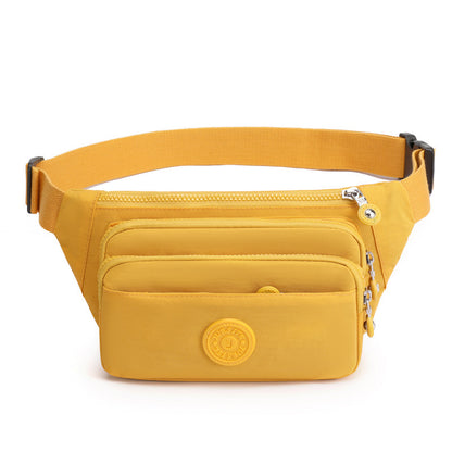 Solid Color Leisure Fashion Waist Bag Simple Special-interest Design Outdoor Limorista
