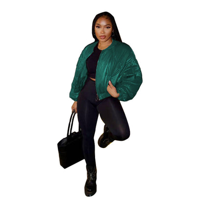 European And American Solid Color Women&