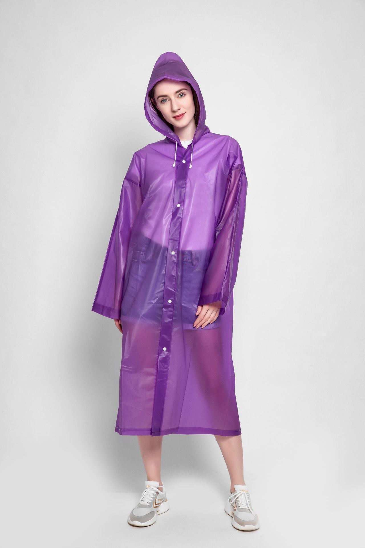 Non-disposable Adult Thickened Transparent 140g Raincoat Limorista