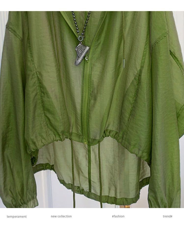 New Summer Lightweight Ice Silk Sun Protection Clothing Women&