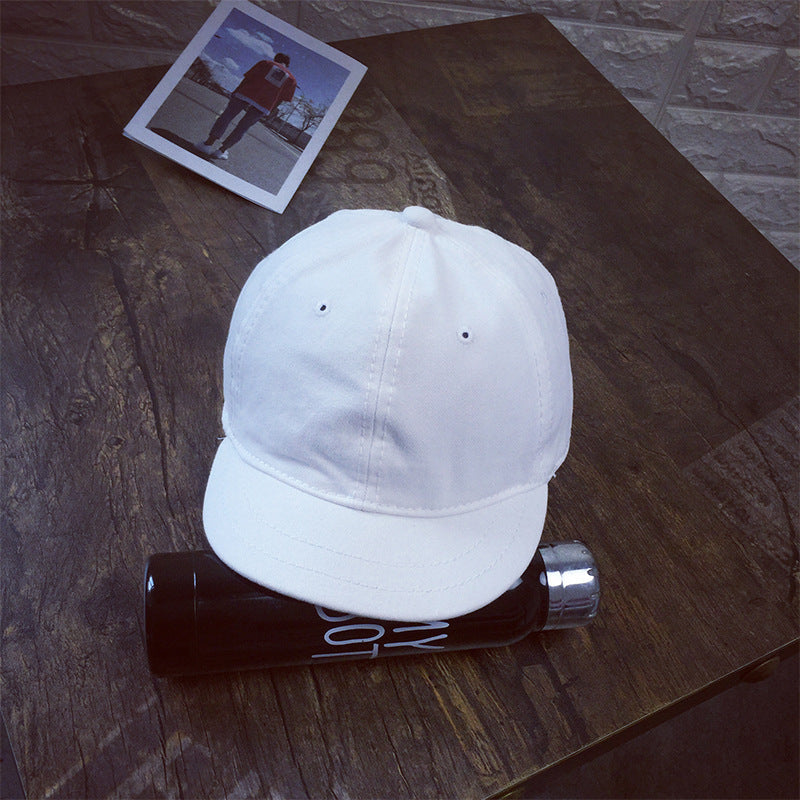 Retro Solid Color POW Hat Spring Short Brim Baseball Cap Male Mechanic Repair Cap Limorista