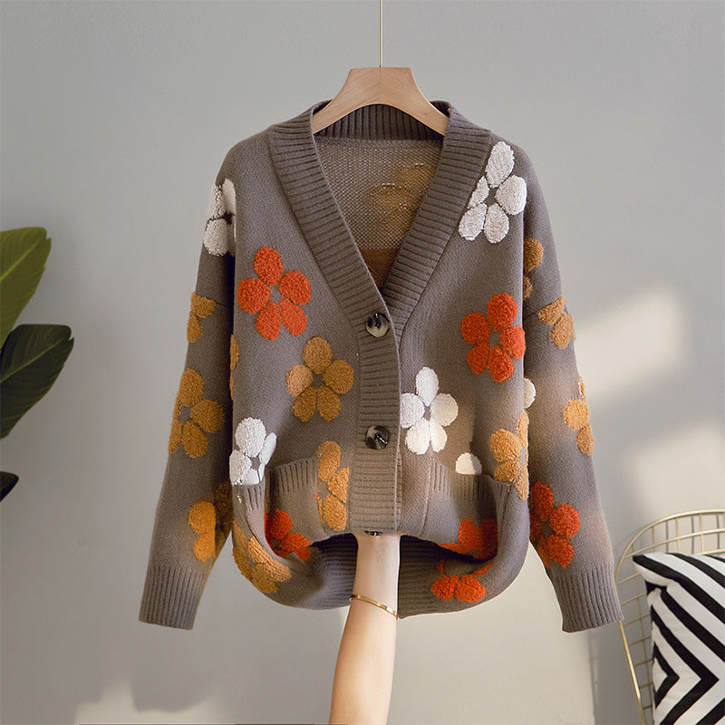 New Ladies Knitted Sweater Cardigan Jacket Limorista