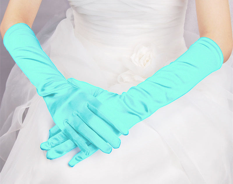Bridal Gloves Wedding Dress Show Banquet Limorista