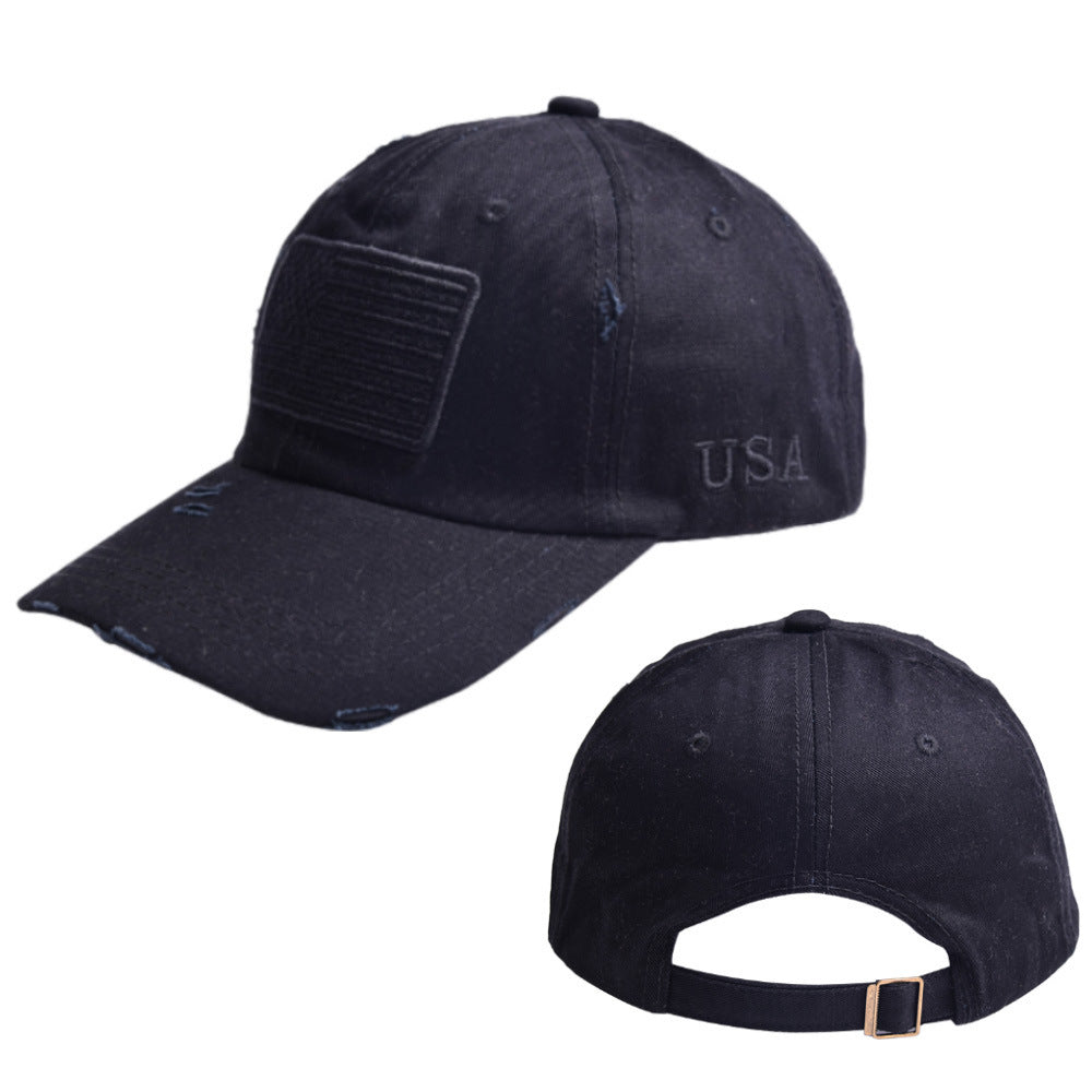 Letter Embroidery USA Flag Baseball Hat Limorista