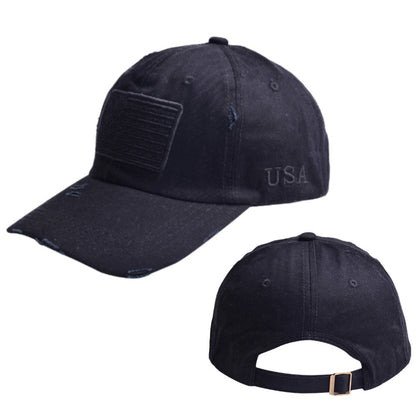 Letter Embroidery USA Flag Baseball Hat Limorista