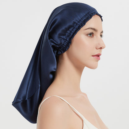 Silk Long Tube Nightcap Hair Care Thermal Heat Cap Limorista