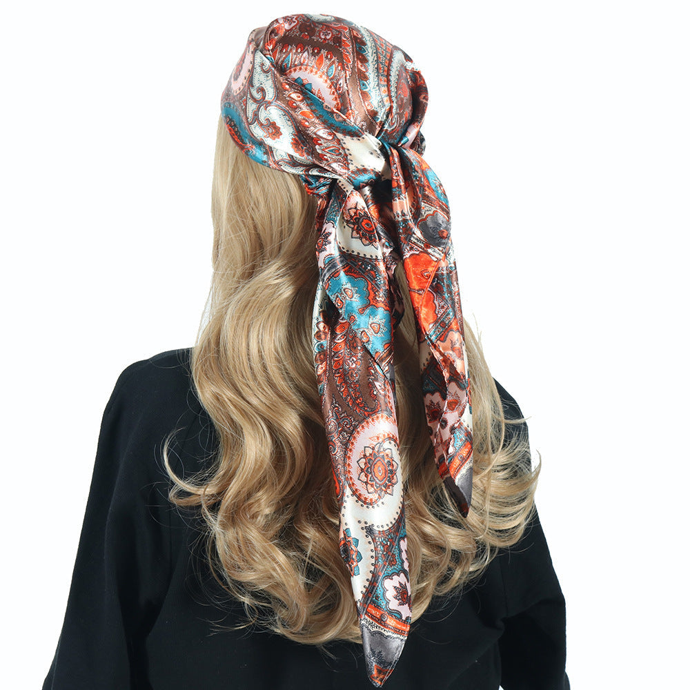 Chain Printed Scarf Women&