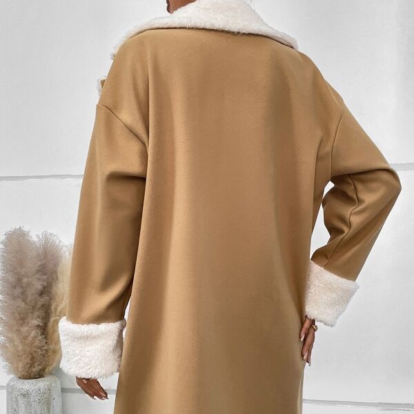 Leisure Commute Woolen Coat For Women Limorista