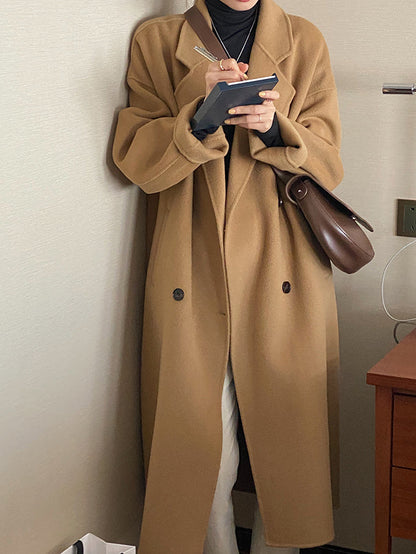 Mid-length Cashmere Coat Women&
