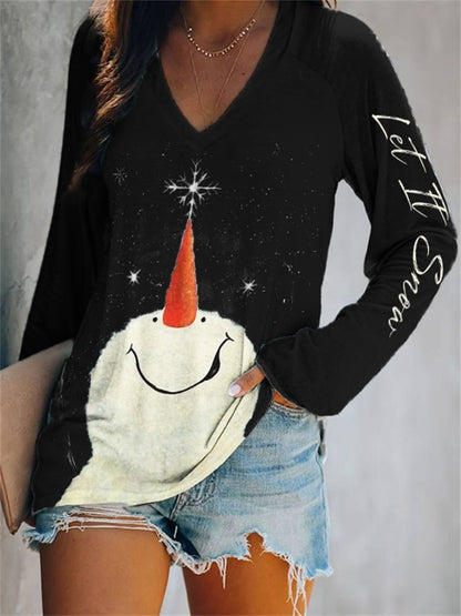 Gradient Color Color Matching Casual Long Sleeve Limorista