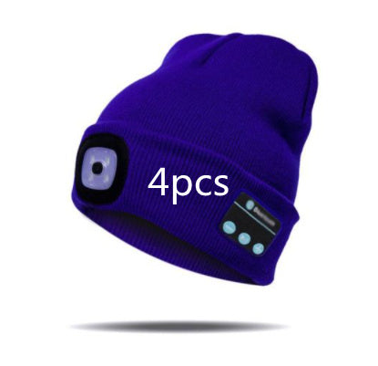 Bluetooth LED Hat Wireless Smart Headset Headphone Limorista