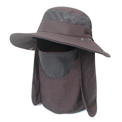 Windproof Sunscreen VisorCap Summer Cycling Fishing Hat Thin Quick-Drying BreathableCap Limorista