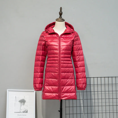 Autumn And Winter Lightweight Down Jacket Women&