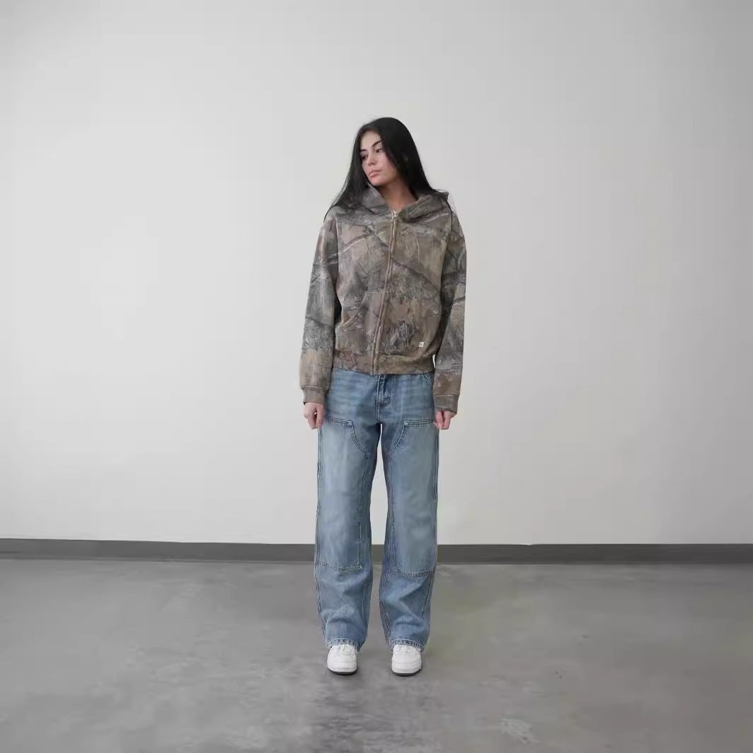 Camouflage Street Retro Hip Hop High Street Men&