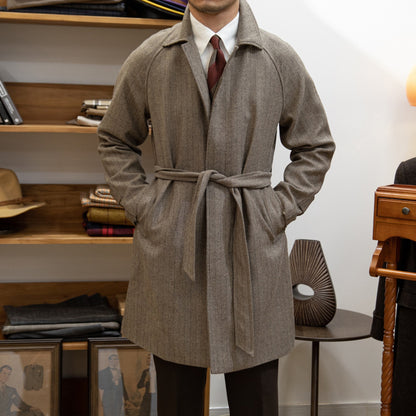 Autumn And Winter Barr MACN Warm Wool Overcoat British Limorista