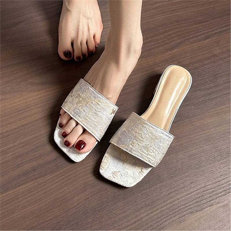 Outdoor All-matching Square Toe Sandals Limorista