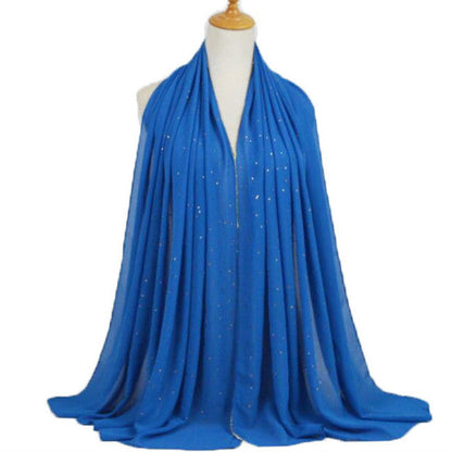 Chain Pearl Chiffon Hui Hood Limorista