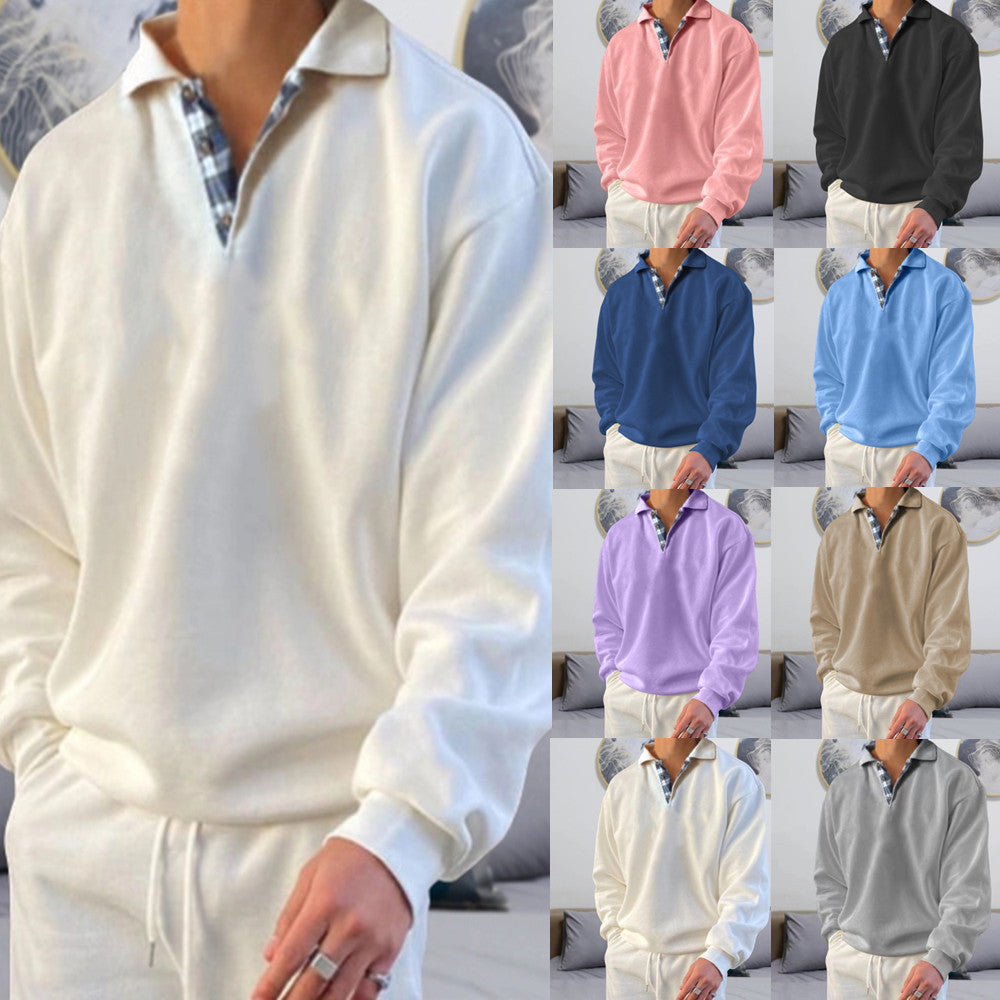 Season Long Sleeve V-neck Men&
