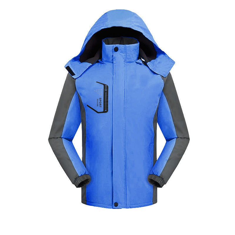 New Fleece-lined Thick Jacket Men And Women Couple Limorista